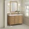 James Martin Vanities 48'' Single Vanity, Light Natural Oak w/ 3 CM White Zeus Quartz Top 424-V48-LNO-3WZ - alternate 2